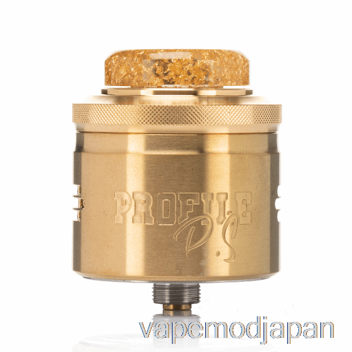 VAPE MOD WOTOFO プロファイル PS デュアル メッシュ 28.5mm RDA ゴールド
